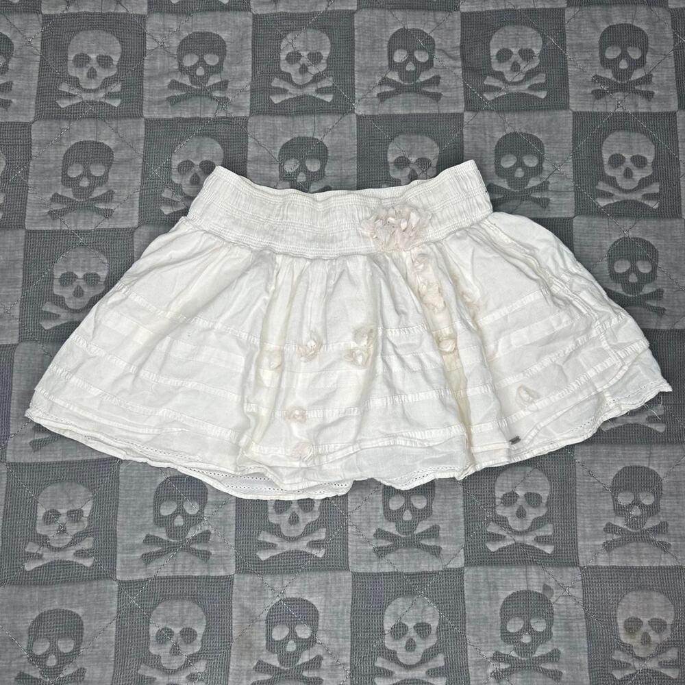 Abercrombie ruffled mini skirt